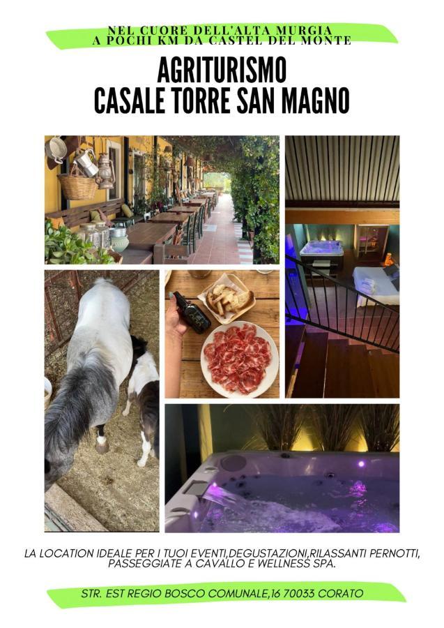 הוילה קוראטו Casale Torre San Magno מראה חיצוני תמונה